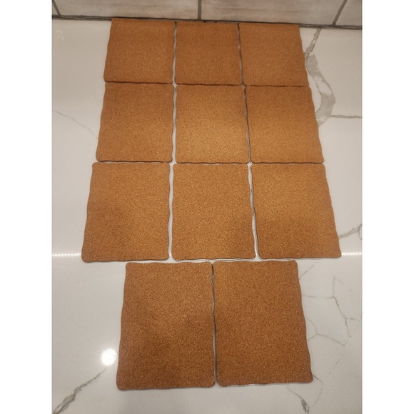 Set Of‎ 11 Astrological Mystical Zodiac Celestial Coasters Cork Backed Colorful - Picture 5 of 7